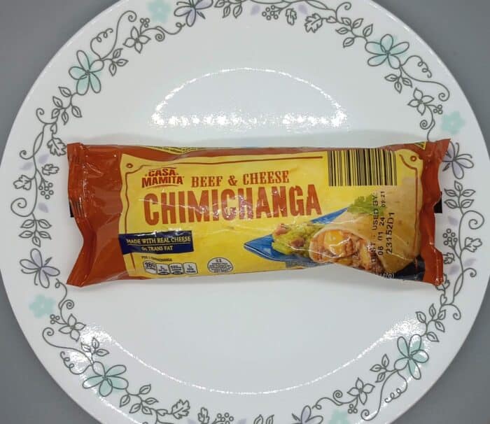 Casa Mamita Beef and Cheese Chimichanga