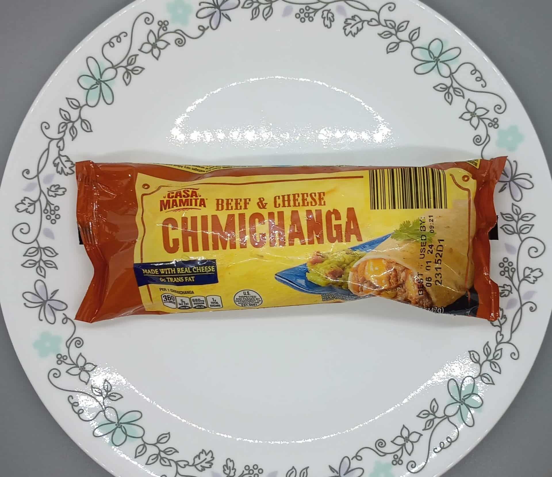 Casa Mamita Beef and Cheese Chimichanga