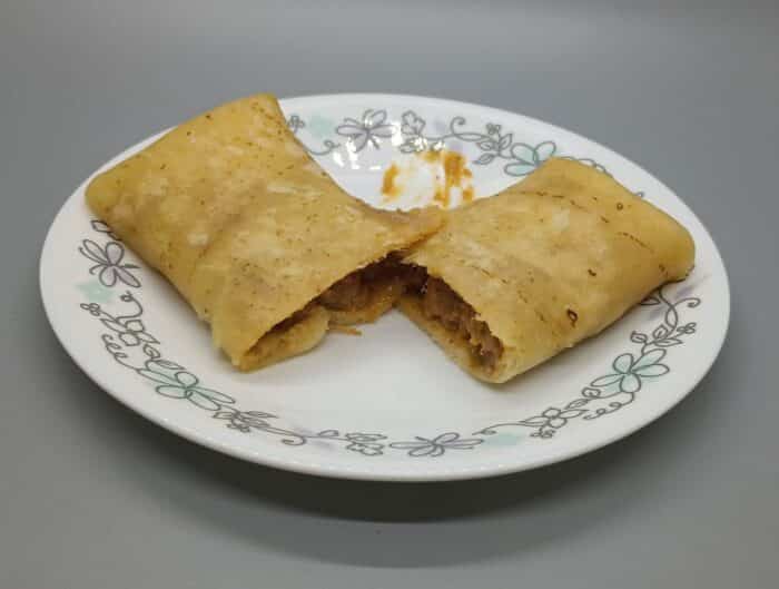 Casa Mamita Beef and Cheese Chimichanga
