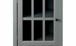 SOHL Furniture Single Door Accent Cabinet