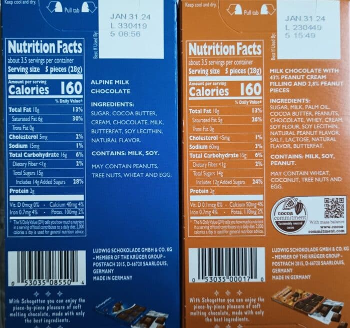 Schogetten Chocolate