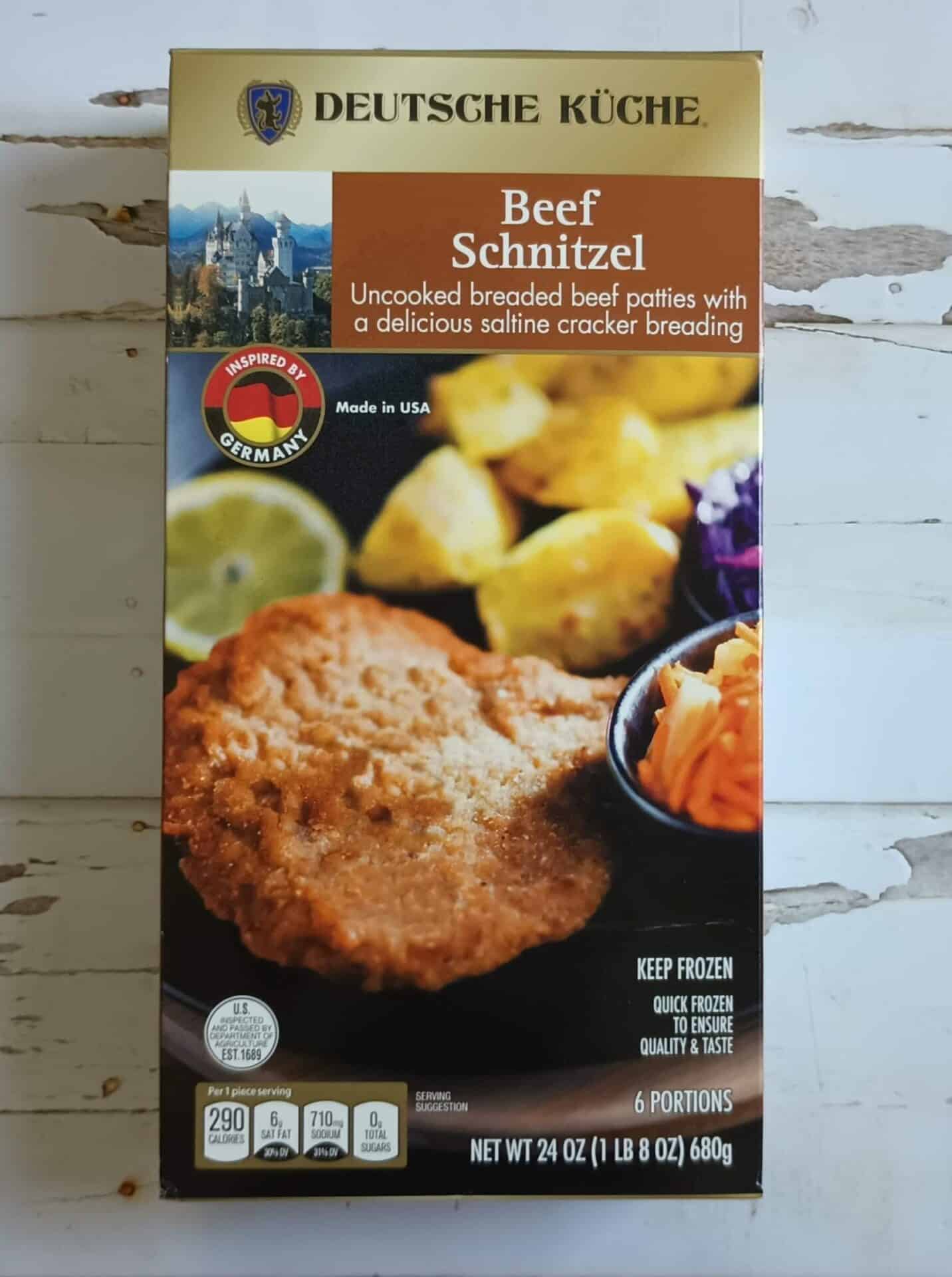 Deutsche Küche Beef Schnitzel
