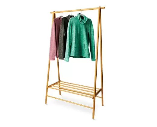 SOHL Furniture Bamboo Garment Rack