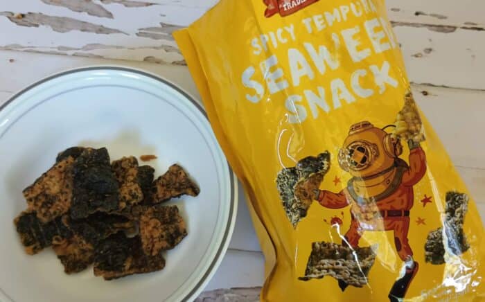 Trader Joe's Spicy Tempura Seaweed Snack 