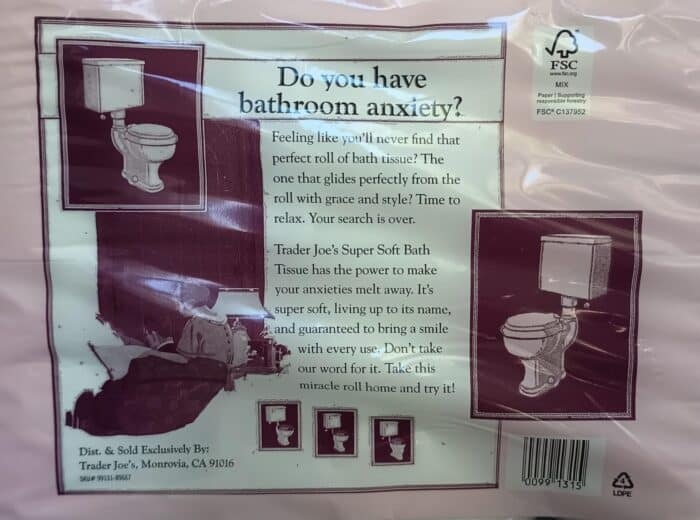 Trader Joe's Super Soft Bath Tissue