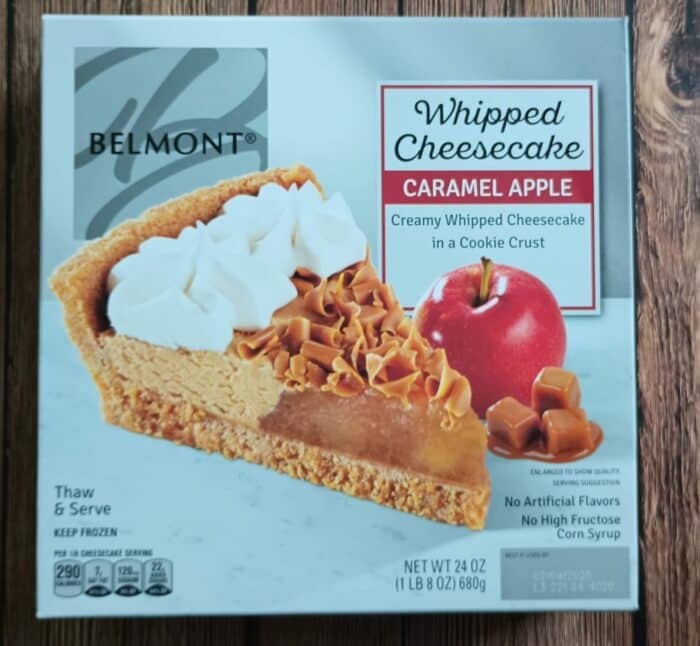 Belmont Caramel Apple Whipped Cheesecake