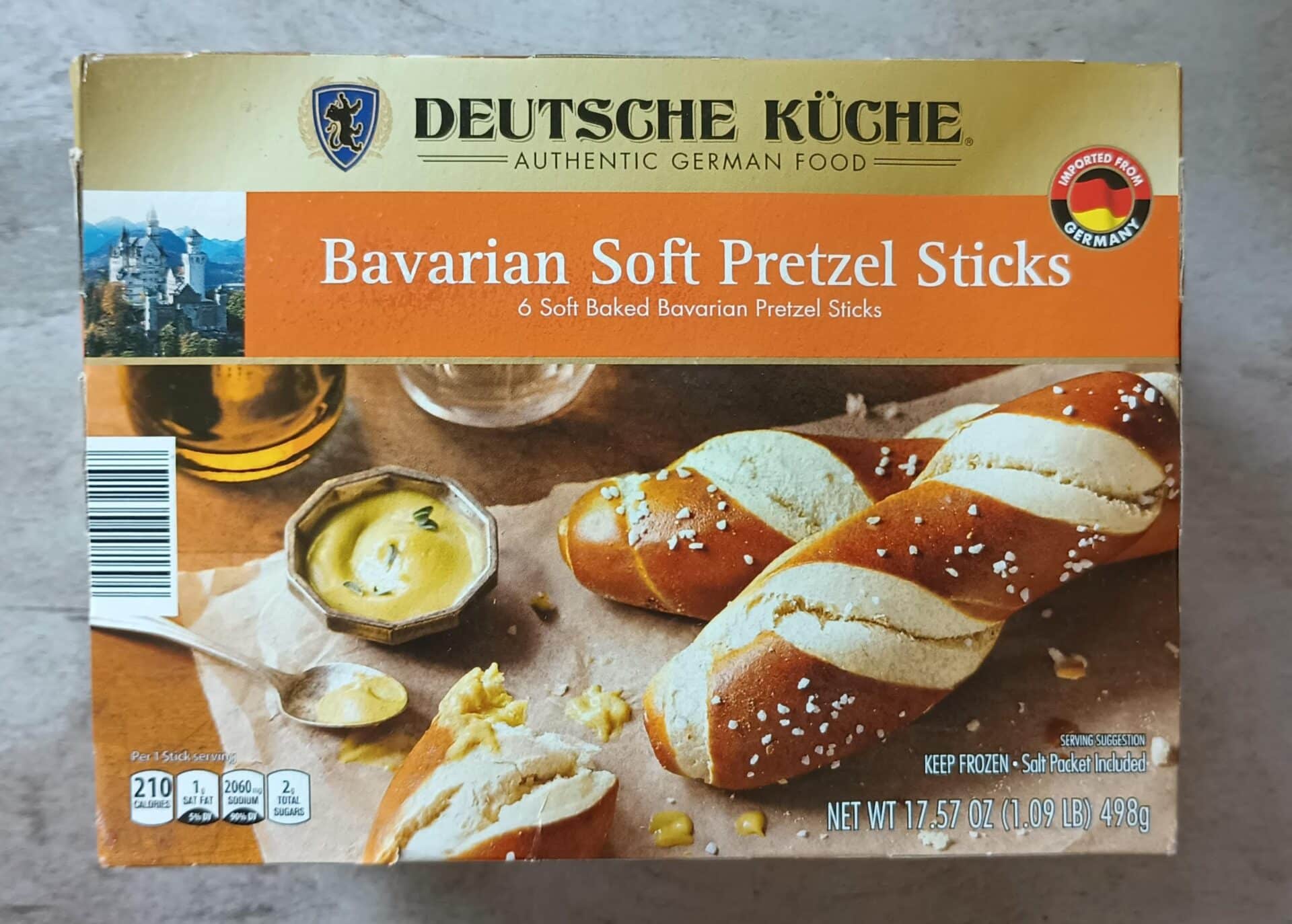 Deutsche Küche Bavarian Soft Pretzel Sticks 