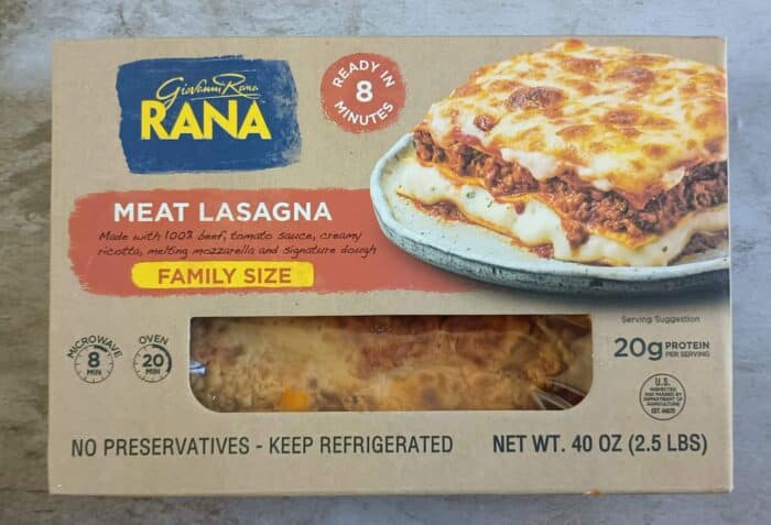 Rana Meat Lasagna