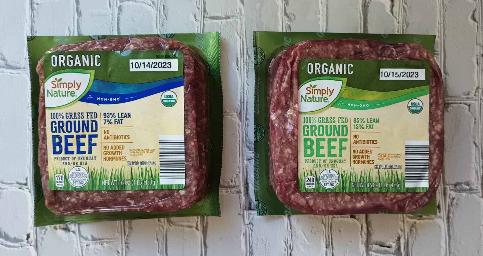 Simply Nature Organic 100% Grass Fed Ground Beef