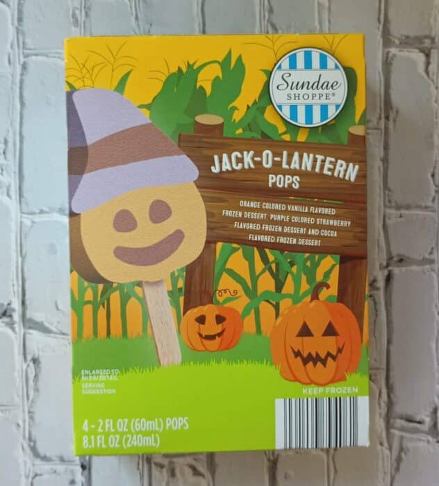Sundae Shoppe Jack-O-Lantern Pops
