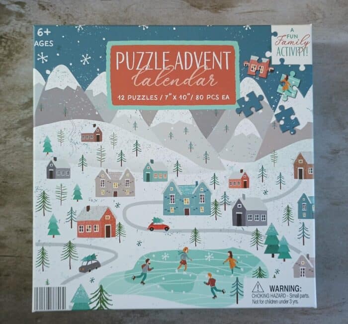 Aldi Merry Moments Puzzle Advent Calendar