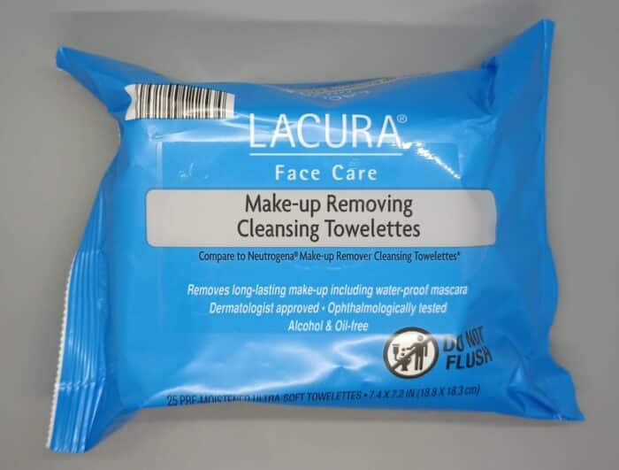 Lacura Face Care Make-Up Removing Cleansing Towelettes