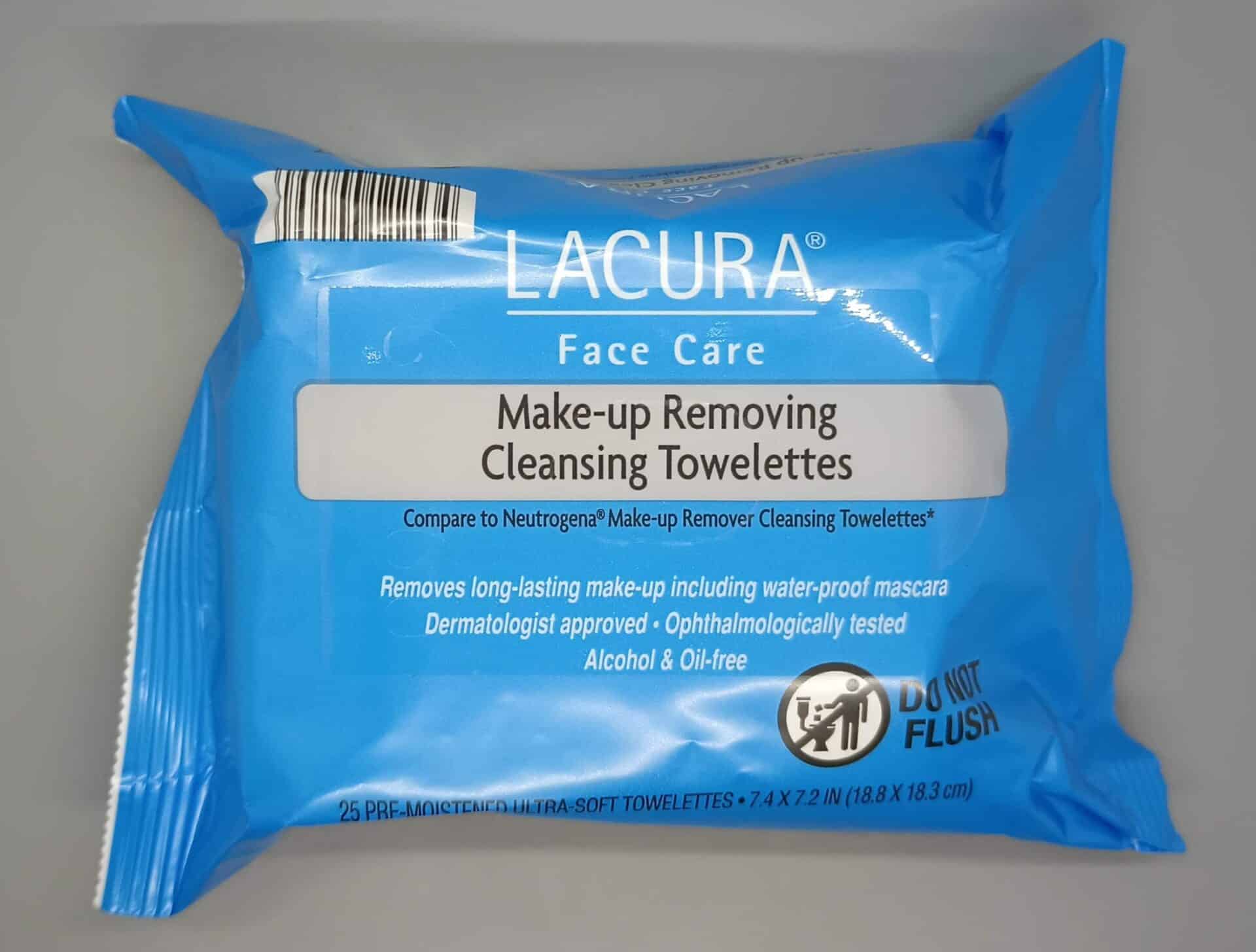 Lacura Face Care Make-Up Removing Cleansing Towelettes