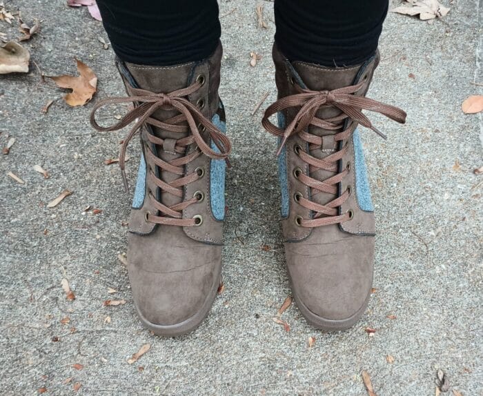 Serra Ladies Wedge Booties