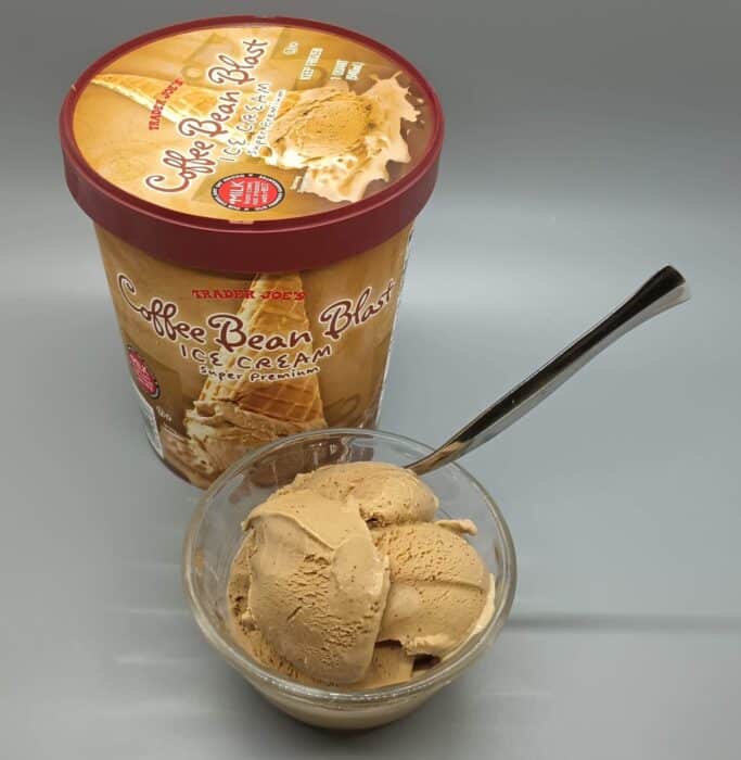 Trader Joe's Coffee Bean Blast Super Premium Ice Cream