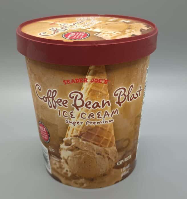 Trader Joe's Coffee Bean Blast Super Premium Ice Cream