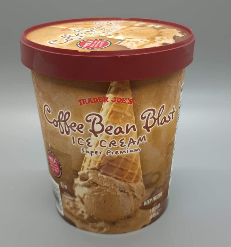 Trader Joe's Coffee Bean Blast Super Premium Ice Cream