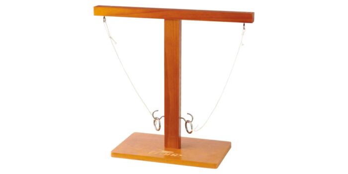 Crane Tabletop Wood Games Hook and Ring Toss