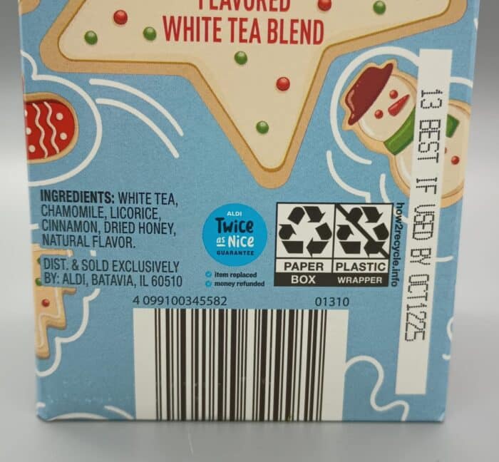 Benner Tea Co. Sugar Cookie Flavored White Tea Blend 
