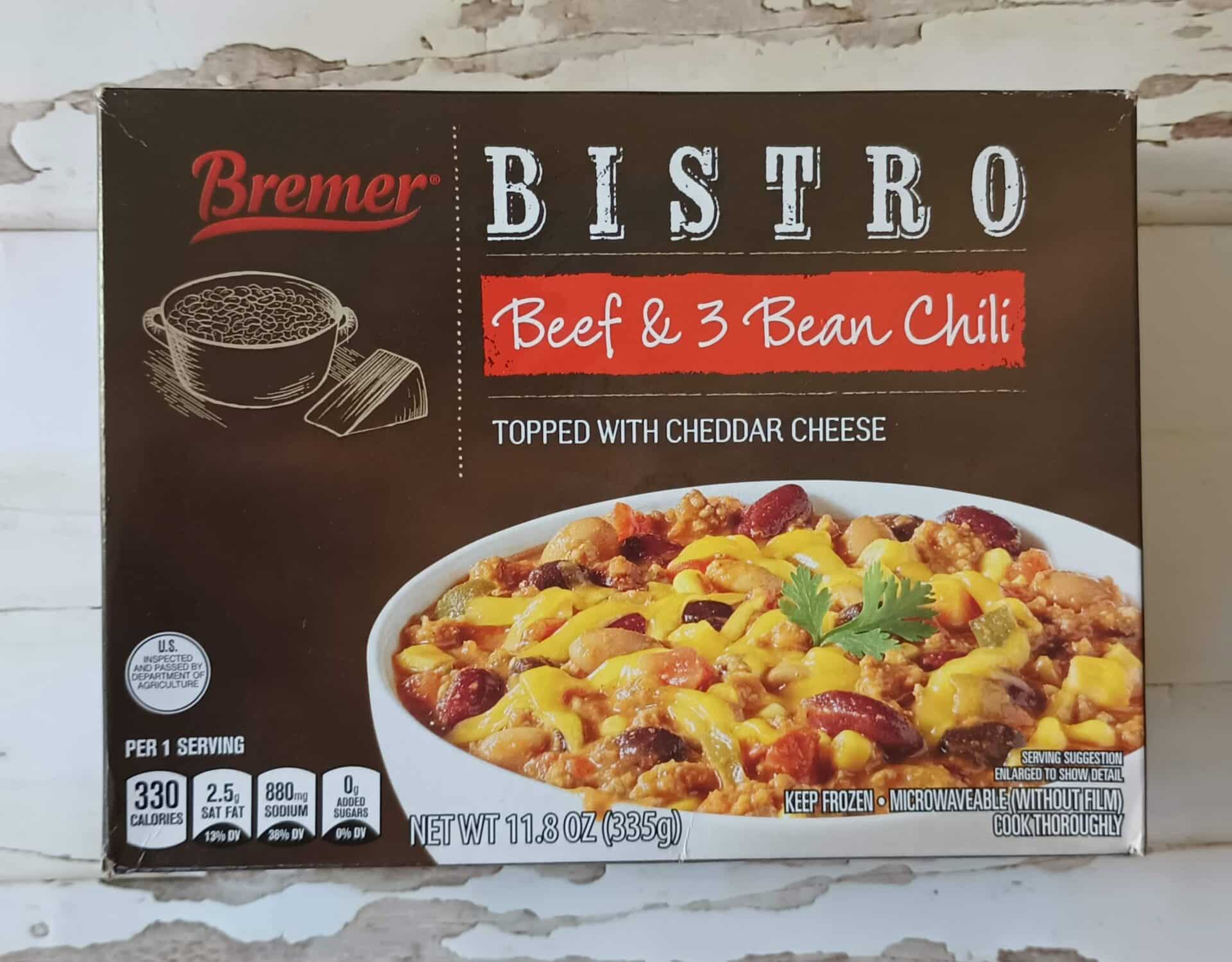 Bremer Bistro Beef and 3 Bean Chili