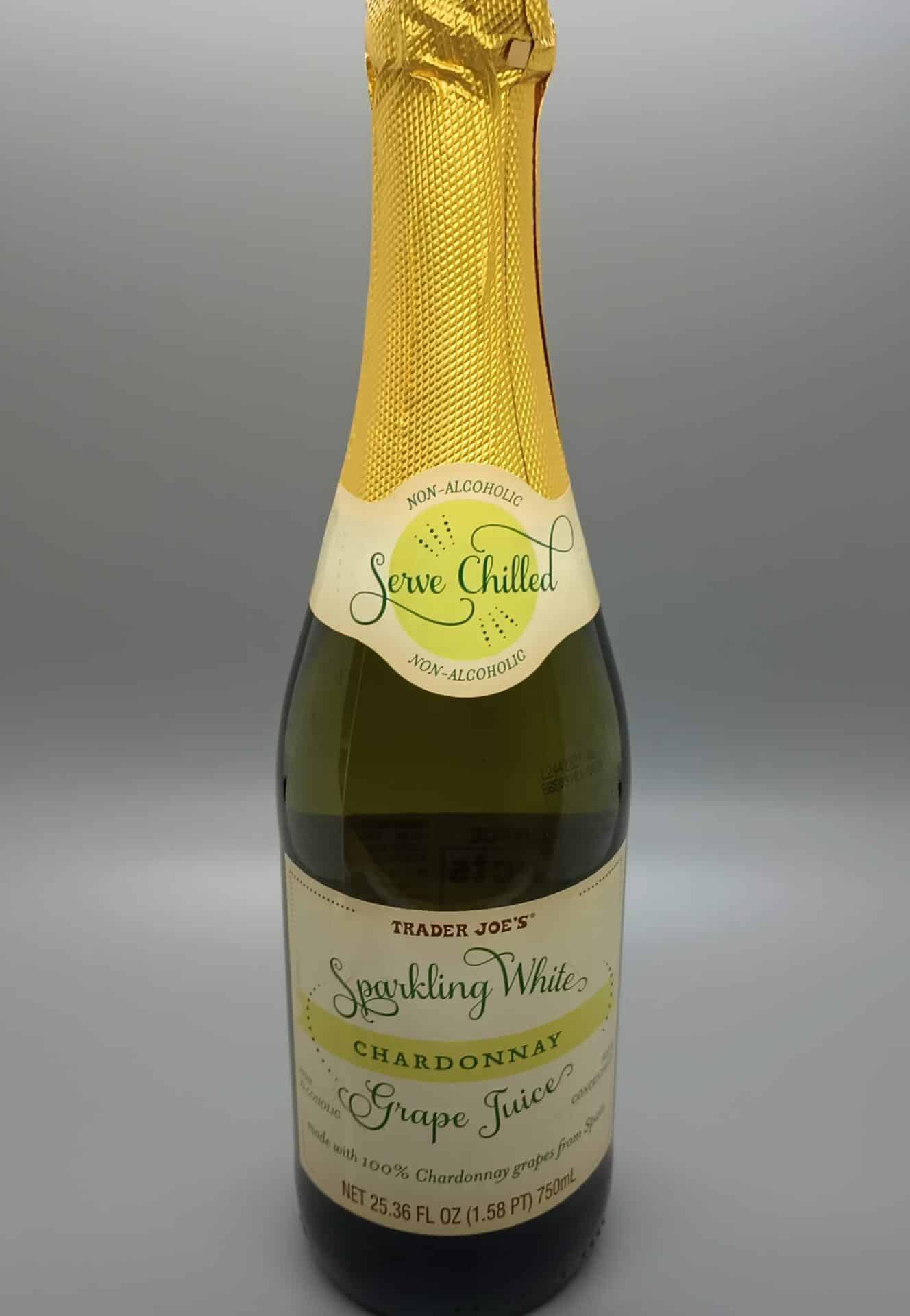 Trader Joe's Sparkling White Chardonnay Grape Juice
