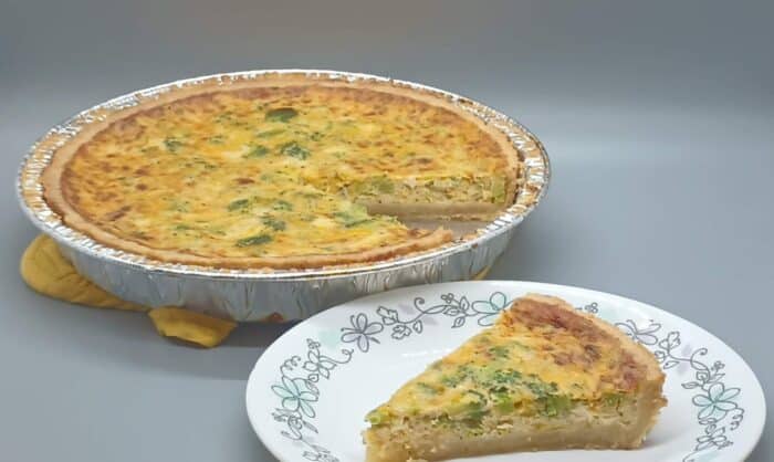 La Terra Fina Cheddar and Broccoli Quiche 2