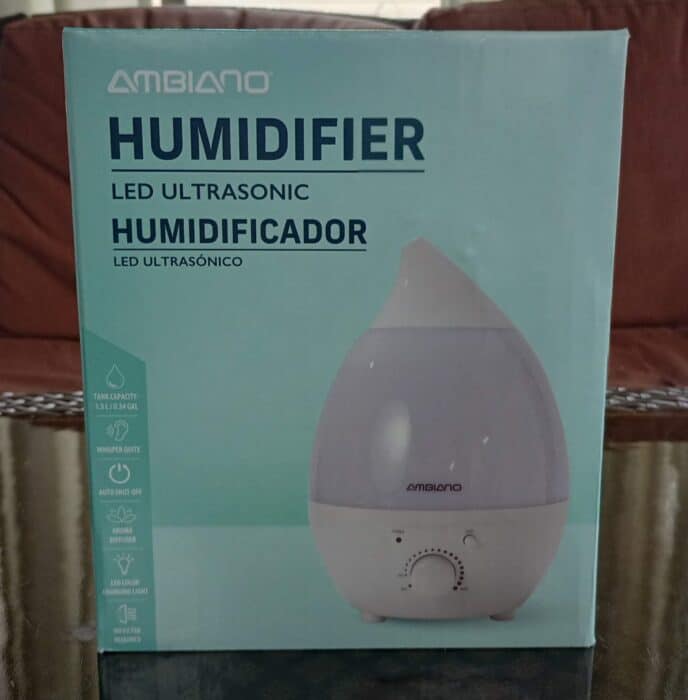 Ambiano LED Ultrasonic Humidifier