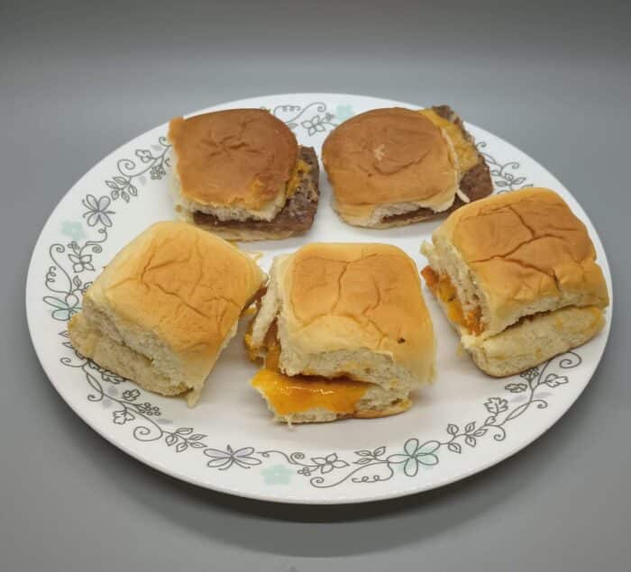 Trader Joe's Mini Cheeseburgers