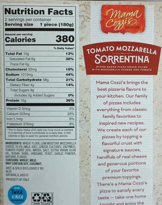 Mama Cozzi's Tomato Mozzarella Sorrentina