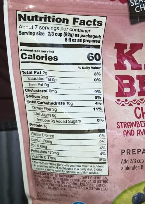 Season's Choice Cherry Berry Keto Blend