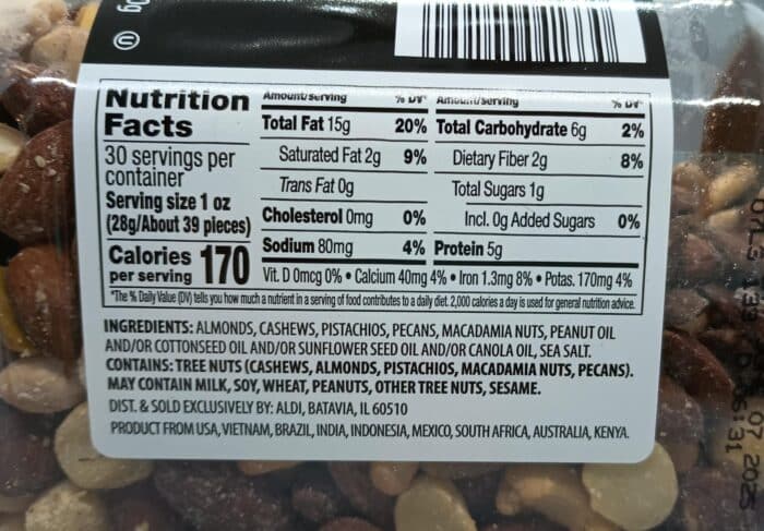 Southern Grove Deluxe Mixed Nuts with Sea Salt 2