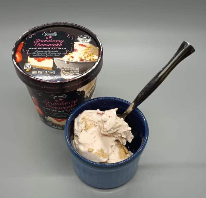 Specially Selected Strawberry Cheesecake Super Premium Ice Cream 