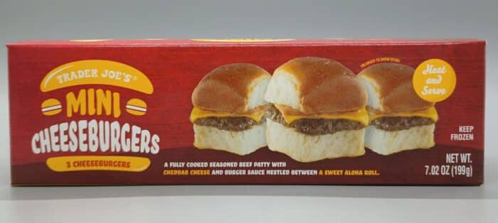 Trader Joe's Mini Cheeseburgers