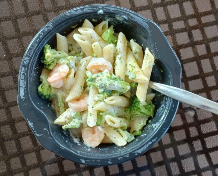 Whole and Simple Shrimp Alfredo 
