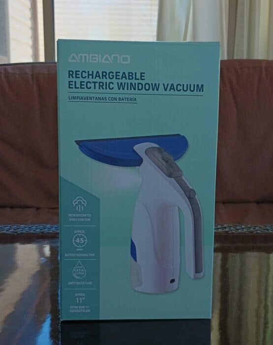 Ambiano Rechargeable Electric Window Cleaner Vacuum