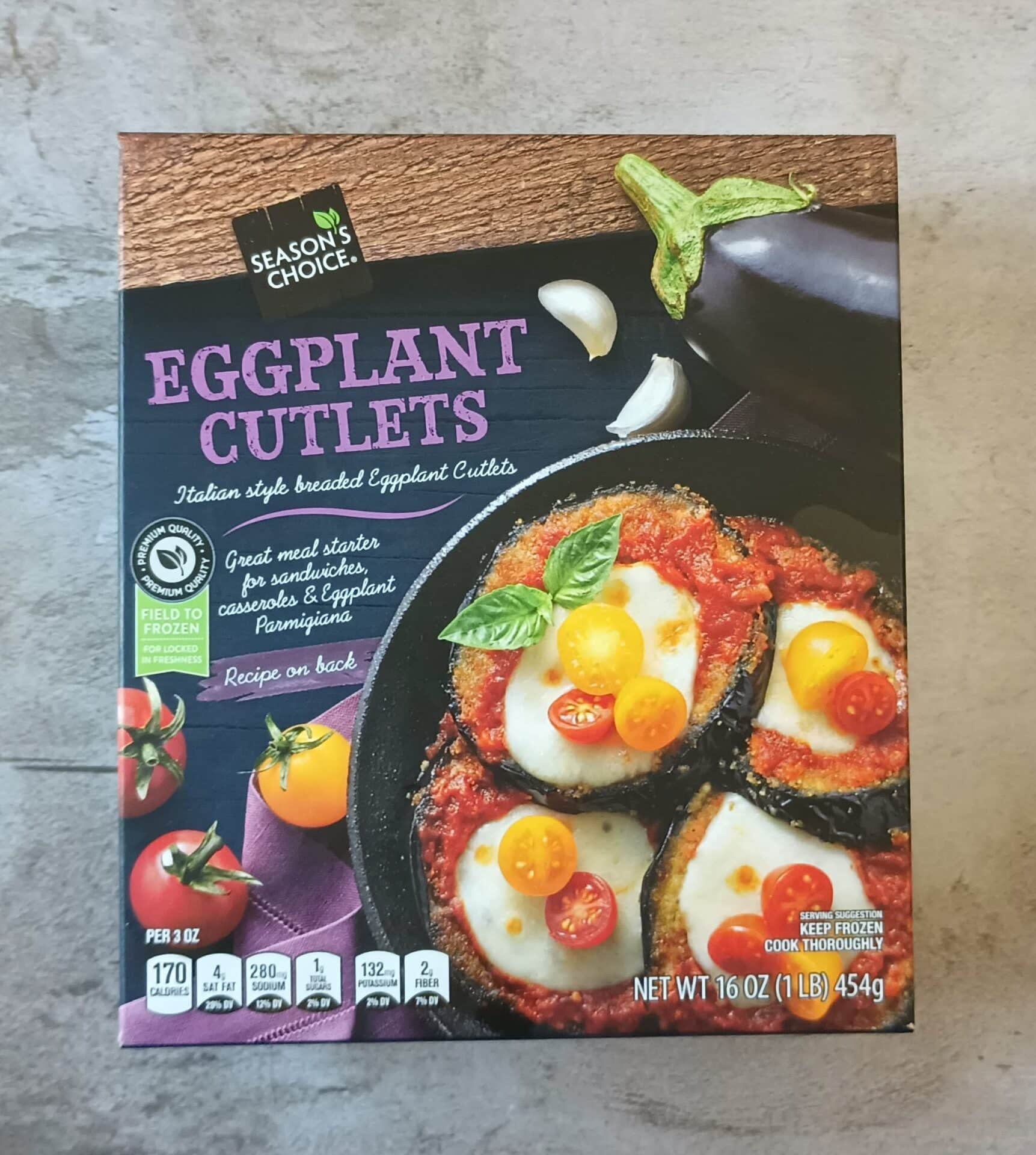Season's Choice Eggplant Cutlets