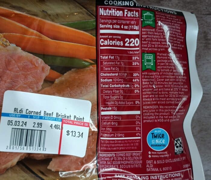 Cattlemen's Ranch Corned Beef Brisket Point Cut