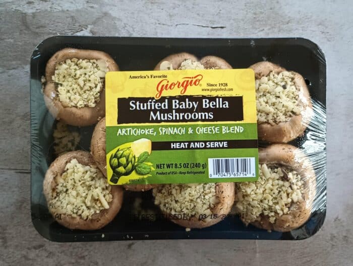 Giorgio Stuffed Baby Bella Mushrooms