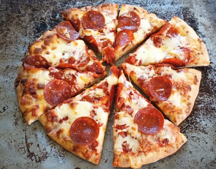 Mama Cozzi's Knuckle Docked Pepperoni Pizza 