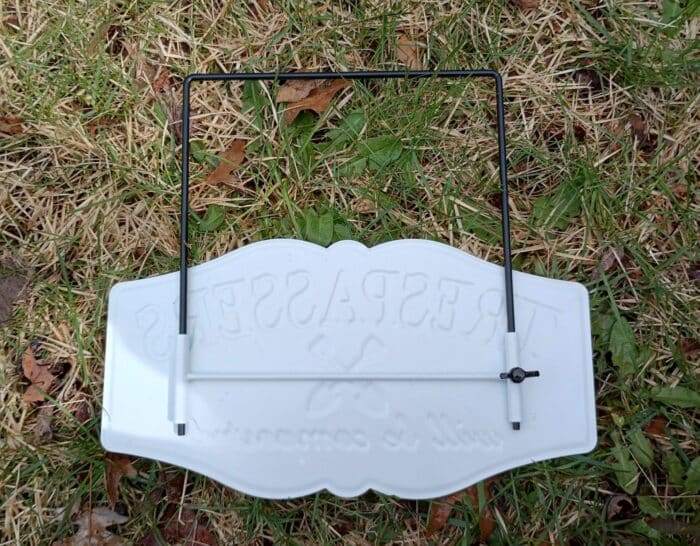Belavi Metal Garden Sign