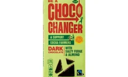 Choceur Choco Changer Dark Chocolate with Salty Fudge and Almond