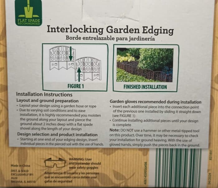 Gardenline Interlocking Garden Edging