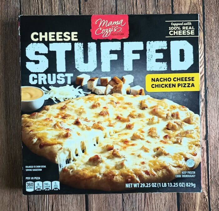 Mama Cozzi's Cheese Stuffed Nacho Cheese Chicken Pizza