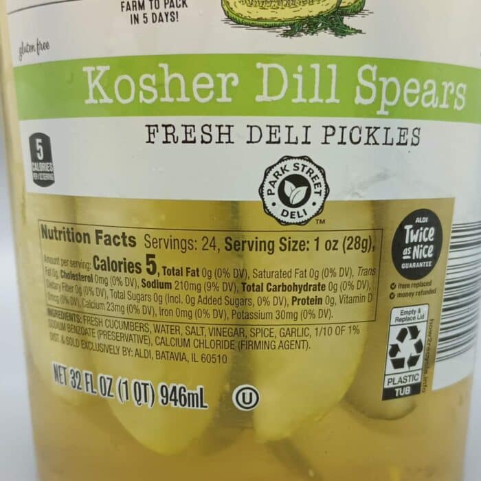 Park Street Deli Kosher Dill Spears