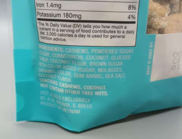Southern Grove Coconut Cashews