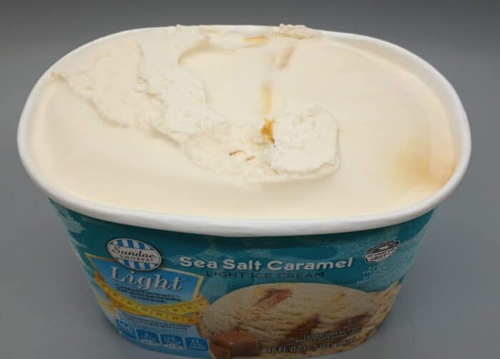 Sundae Shoppe Light Sea salt Caramel Ice Cream 2