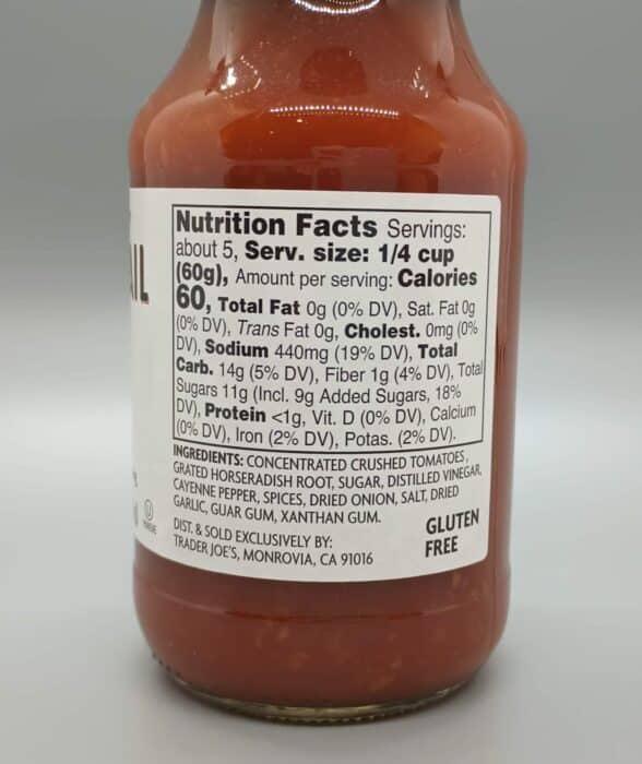 Trader Joe's Cocktail Sauce for Seafood