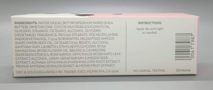 Trader Joe's Rose Oil Ultra Moisturizing Hand Cream 2