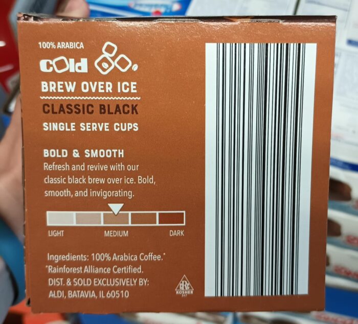 Barissimo Cold Brew Over Ice Classic Black Coffee
