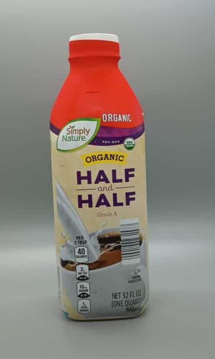 Simply Nature Organic Half and Half